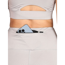 Load image into Gallery viewer, Deevaz Comfort &amp; Snug Fit Active Ankle-Length Tights In Grey Color (Back Pocket).