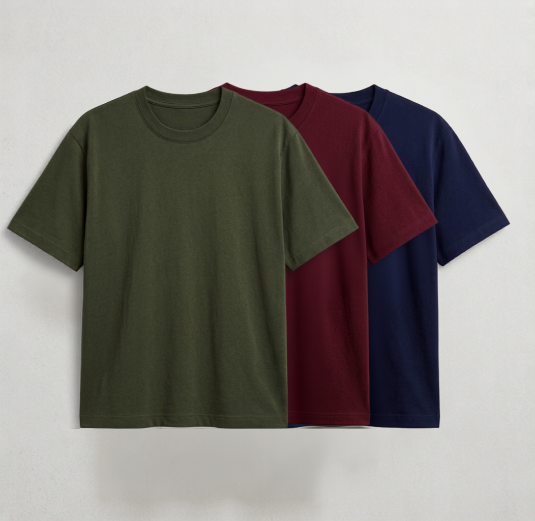 Deevaz Men's Cotton Short Sleeve Tee Multipack – Versatile Basics