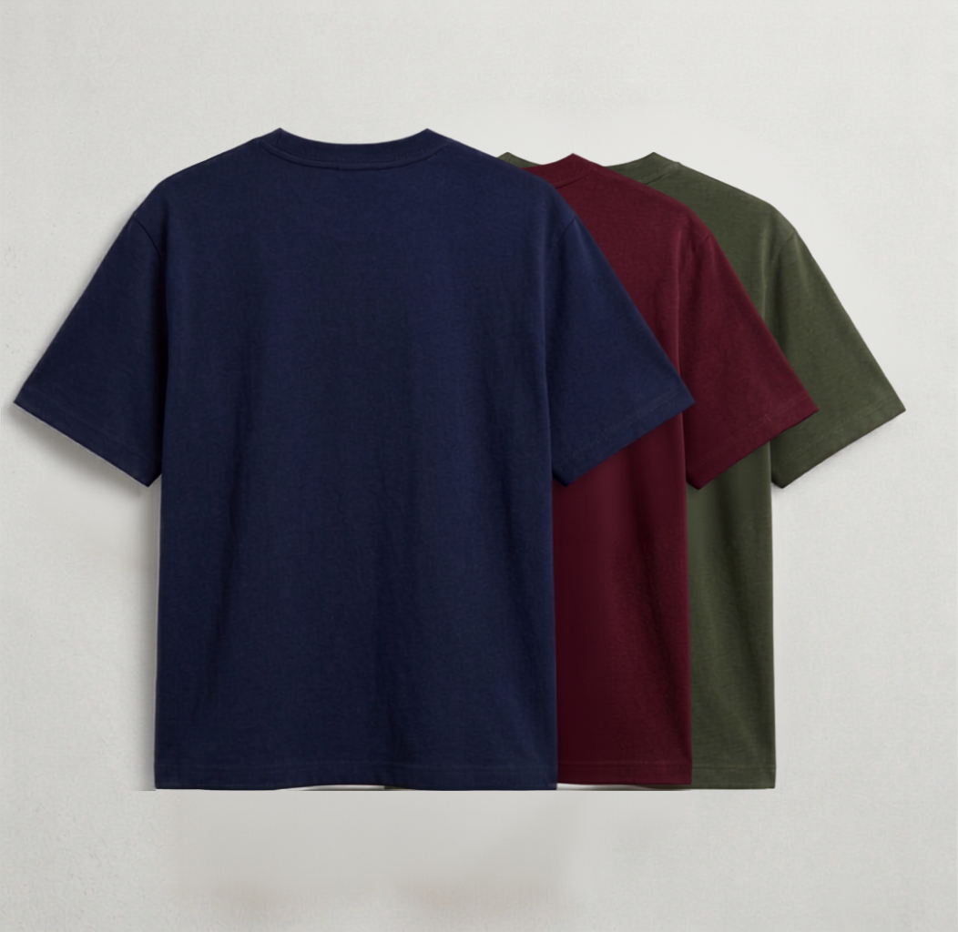 Deevaz Men's Cotton Short Sleeve Tee Multipack – Versatile Basics