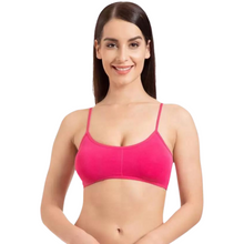 Load image into Gallery viewer, Deevaz Women Training/Beginners Non Padded Bra (Pink)