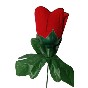 Deevaz Valentines Special Red Rose Flowers (Pack Of 1)