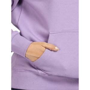 Deevaz Hoodie Full Sleeves Cool & Stylish Sweatshirt Winter Wear For Women In Mauve Color.