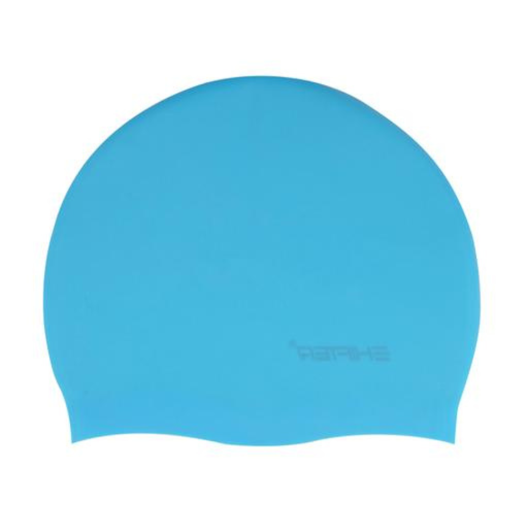 Deevaz Unisex Silicone Swimming Cap With Pouch In Multicolor.