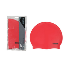 Load image into Gallery viewer, Deevaz Unisex Silicone Swimming Cap With Pouch In Multicolor.