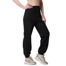 Load image into Gallery viewer, Deevaz Women&#39;s Solid Comfort Fleece Regular-Fit Cotton Joggers Track Pant In Black color.