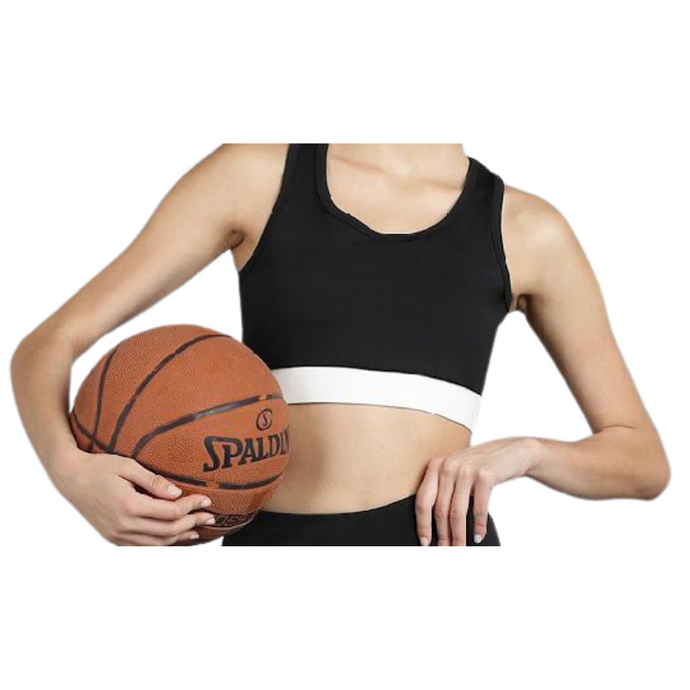 Deevaz Full Coverage Sports Bra In Black Color.