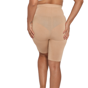 Deevaz Beige Colour High waisted Tummy Tucker with Medium Compression.