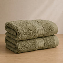 Load image into Gallery viewer, Deevaz Bamboo Thread Hand Towel - 450 GSM (Set of 2, Skin Color)