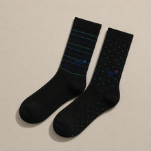Load image into Gallery viewer, Deevaz Bamboo Thread Men's Formal Printed Full Length Socks Pack of 2
