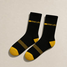 Load image into Gallery viewer, Deevaz Bamboo Thread Men's Casual Mid Length Stripes comfortable Socks with a Pack of 2 - For Men's.