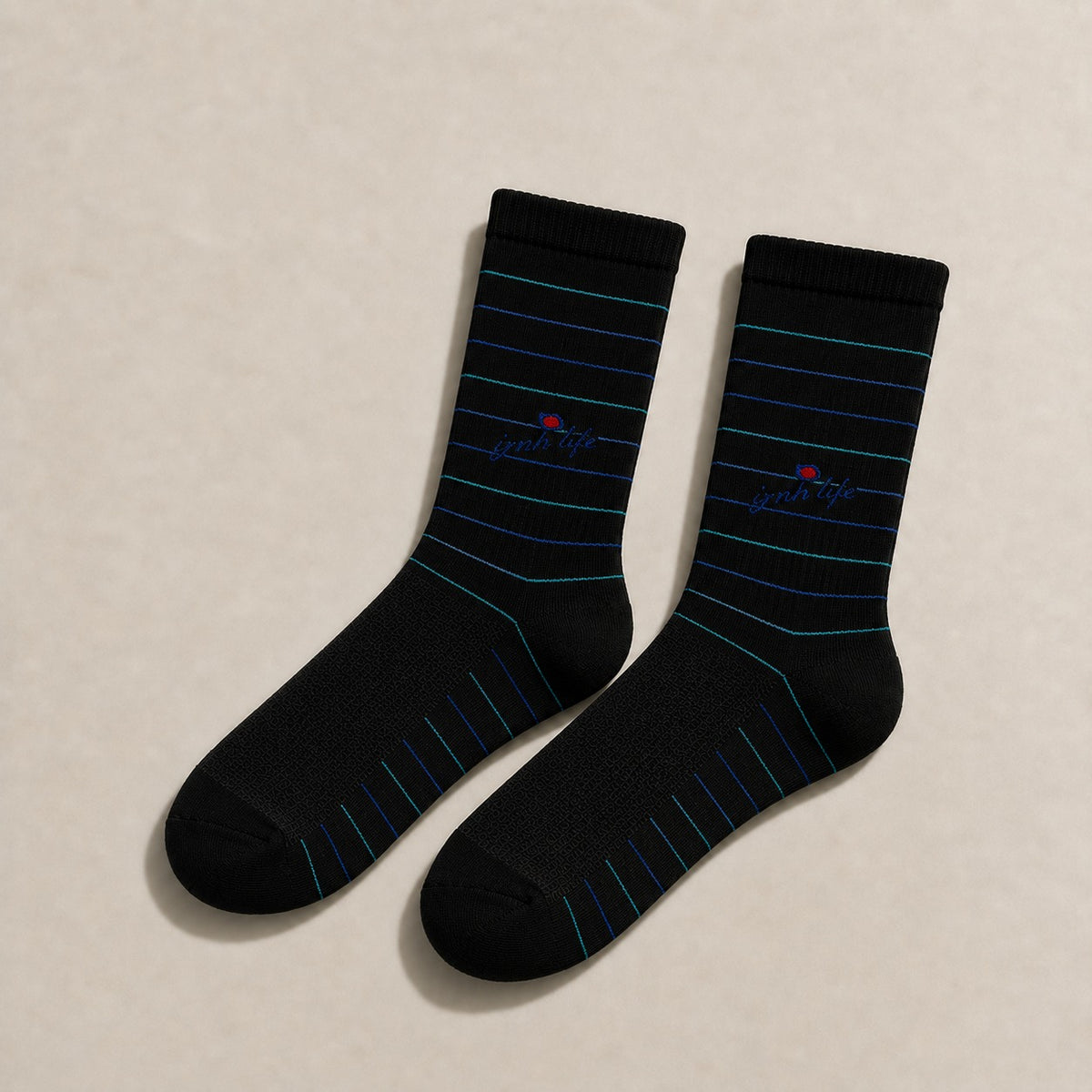 Deevaz Bamboo Thread Men's Formal Printed Full Length Socks Pack of 2