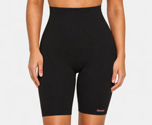 Load image into Gallery viewer, Deevaz Black Colour High Waisted Tummy Tucker With Medium Compression.