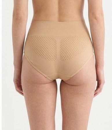 Deevaz Women’s High-Waist Seamless Brief Panty – Stretchable Full Coverage Everyday Innerwear