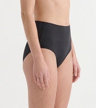 Load image into Gallery viewer, Deevaz Women’s High-Waist Black Brief Panty – Stretchable Full Coverage Everyday Innerwear