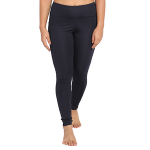 Deevaz Comfort & Snug Fit Active Ankle-Length Tights In Navy Color (Side Pocket)