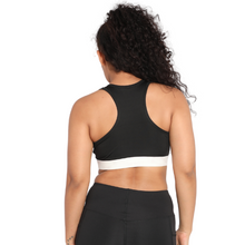Load image into Gallery viewer, Deevaz Full Coverage Sports Bra In Black Color.