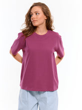 Load image into Gallery viewer, Deevaz Basic Oversized Boyfriend Cotton Tshirts In Black Maroon Color.
