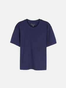 Deevaz Basic Oversized Boyfriend Cotton Tshirts In Blue Color.