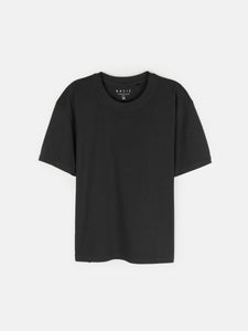 Deevaz Basic Oversized Boyfriend Cotton Tshirts In Black Color.