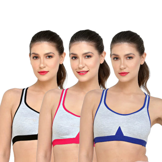COMBO OF 3 SPORTS BRA