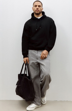 Load image into Gallery viewer, Deevaz Unisex Over Size Full Hoodie Jacket Cotton In Black  Color.