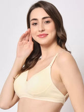 Load image into Gallery viewer, Deevaz Women Everyday Lightly Padded Bra In Beige Color.