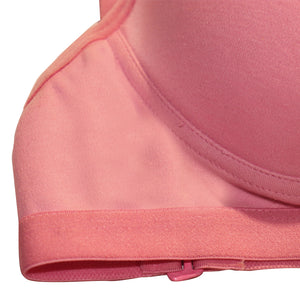 Deevaz Padded Women's Cotton Rich 3/4th Coverage Backless Bra in Powder Pink Colour.