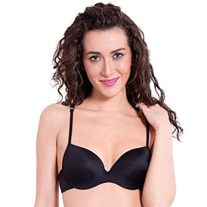 Deevaz Black Seamless Lightly Padded Wired Bra