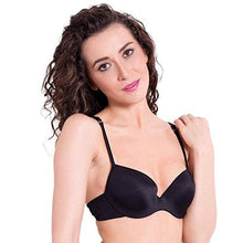 Load image into Gallery viewer, Deevaz Black Seamless Lightly Padded Wired Bra
