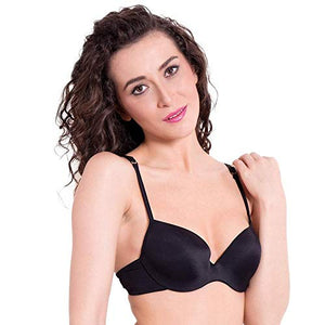 Deevaz Black Seamless Lightly Padded Wired Bra