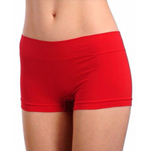 Load image into Gallery viewer, Deevaz Mid Rise Full Coverage Seamless Boy shorts - Red Colour