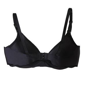 Deevaz Black Seamless Lightly Padded Non-Wired Bra.