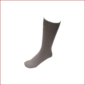Deevaz Bamboo Thread Men's Formal Solid Colour Mid Length Socks Pack of 2