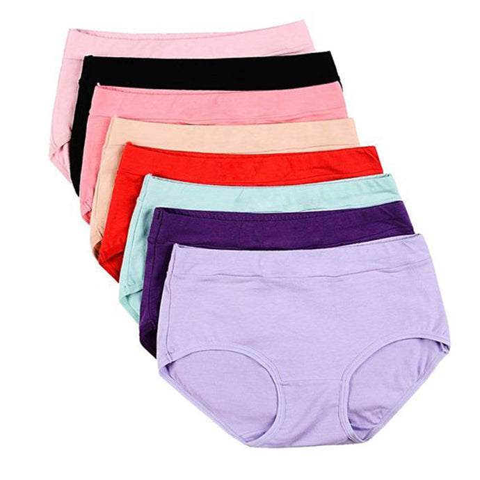 Deevaz The Stretch Cotton Hipster Panty | Cotton Spandex -Pack Of 1 (Multicolour)