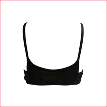 Load image into Gallery viewer, Combo of 2 Cotton front open T-Shirt Bra - Black &amp; Blue