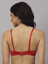 Load image into Gallery viewer, Deevaz Red Seamless Strapless Padded Wired Bra