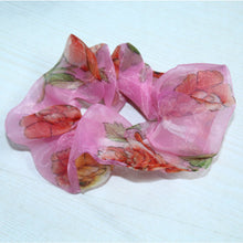 Load image into Gallery viewer, Deevaz Multicolour Tissue Organza Scrunchie | Pack of 2