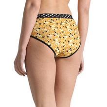Load image into Gallery viewer, Deevaz Cotton Rich Mid Waist Bird Printed Hipster Panty Combo of 3 in Pink-Yellow-Green.
