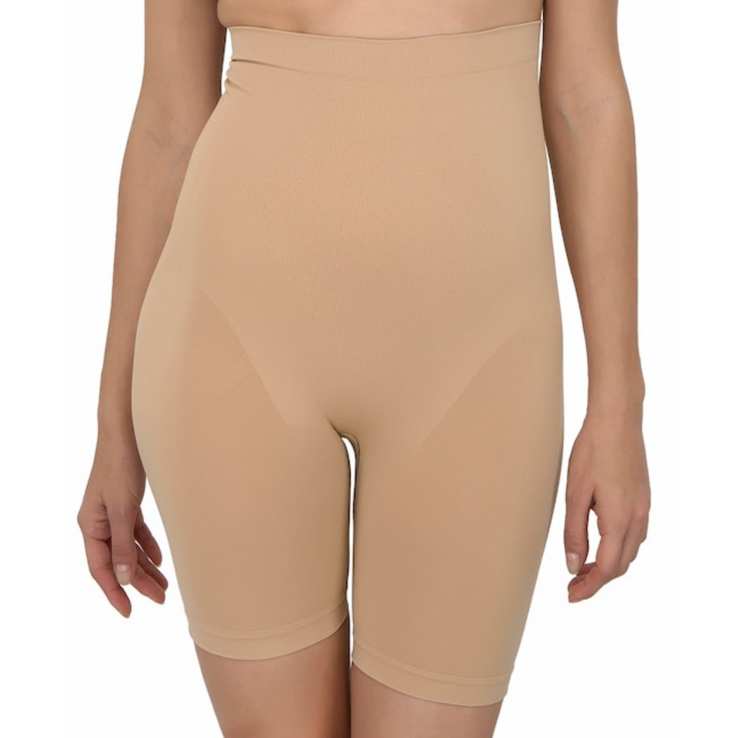 Deevaz Beige Colour High waisted Tummy Tucker with Medium Compression.