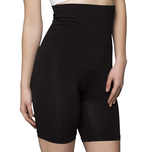 Deevaz Black Colour High Waisted Tummy Tucker With Medium Compression.