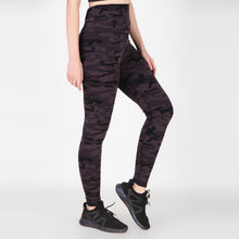 Load image into Gallery viewer, Deevaz Comfort &amp; Snug Fit Active Ankle-Length Tights In Black Camouflage