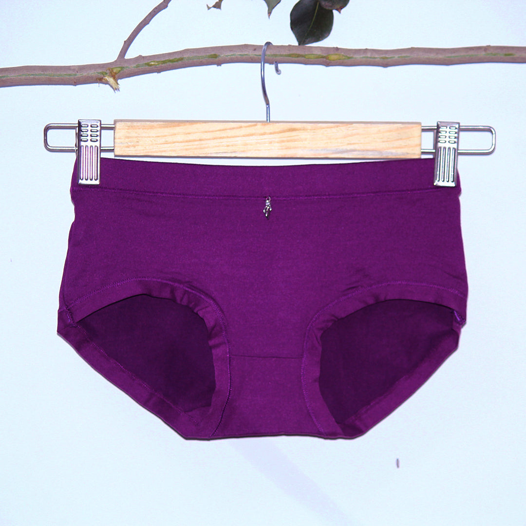 Deevaz The Stretch Cotton Hipster Panty | Cotton Spandex -Pack Of 1 (Multicolour)